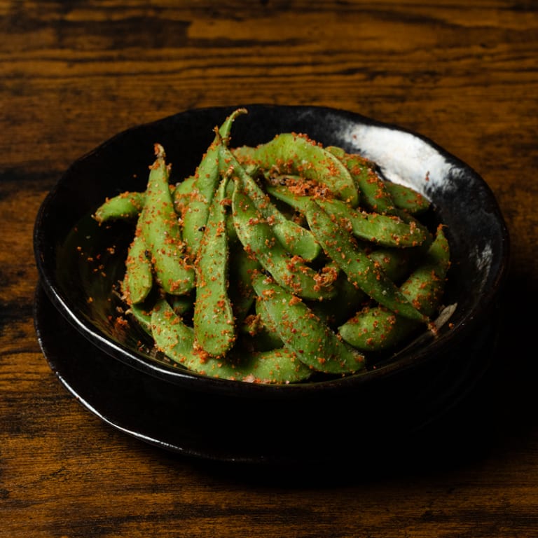 Delicious Spicy Edamame